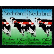 Propagandaudgaven. Vandret parstykke 23 cent flerfarvet. Postfrisk.